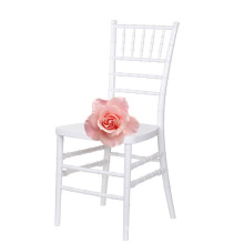 Seashore Wedding White Resin Tiffany Chair for Commercial Event